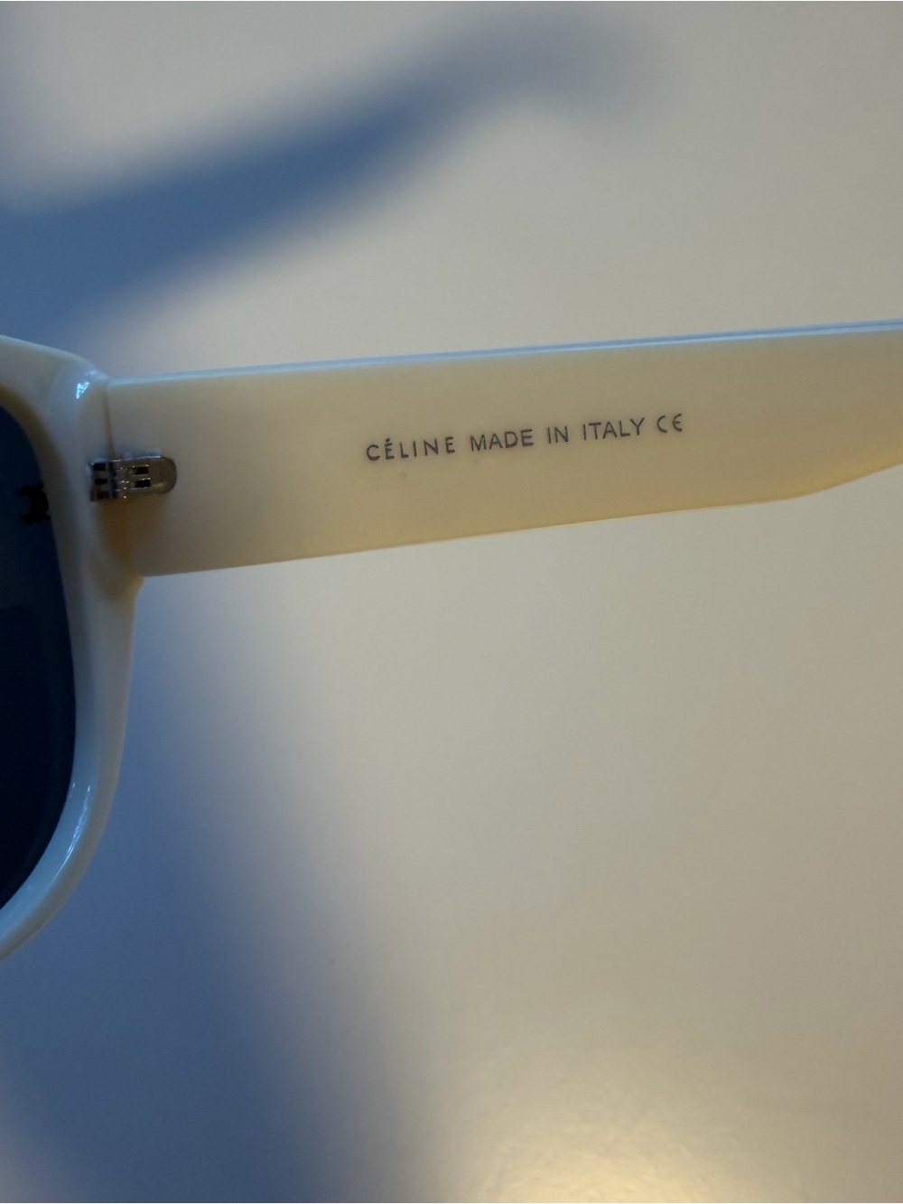 Celine Off White UV400 protection Cat Eye Frame Sunglasses Shades - Picture 6 of 11